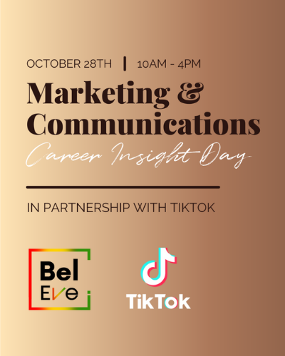 TikTok Marketing & Communications Career Insight Day