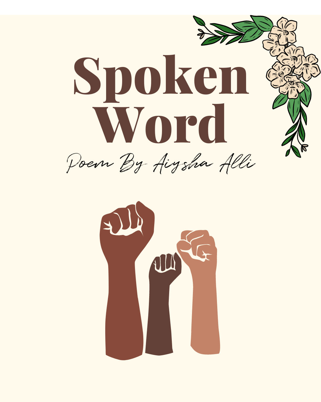 Spoken Word Poem By Aiysha Alli