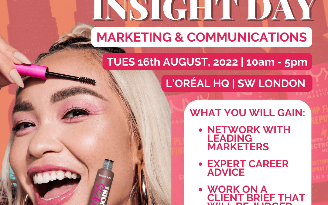 Career Insight Day – Marketing & Communications with NYX & BLOOM
