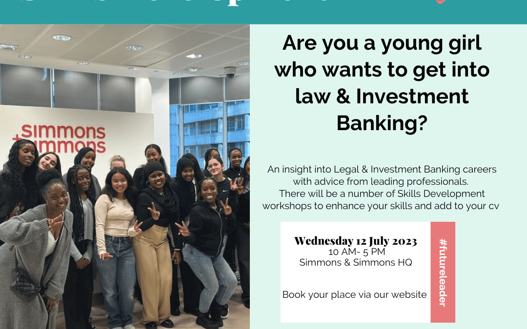 Legal & Investment Banking Career Development Day (15-22 yrs)