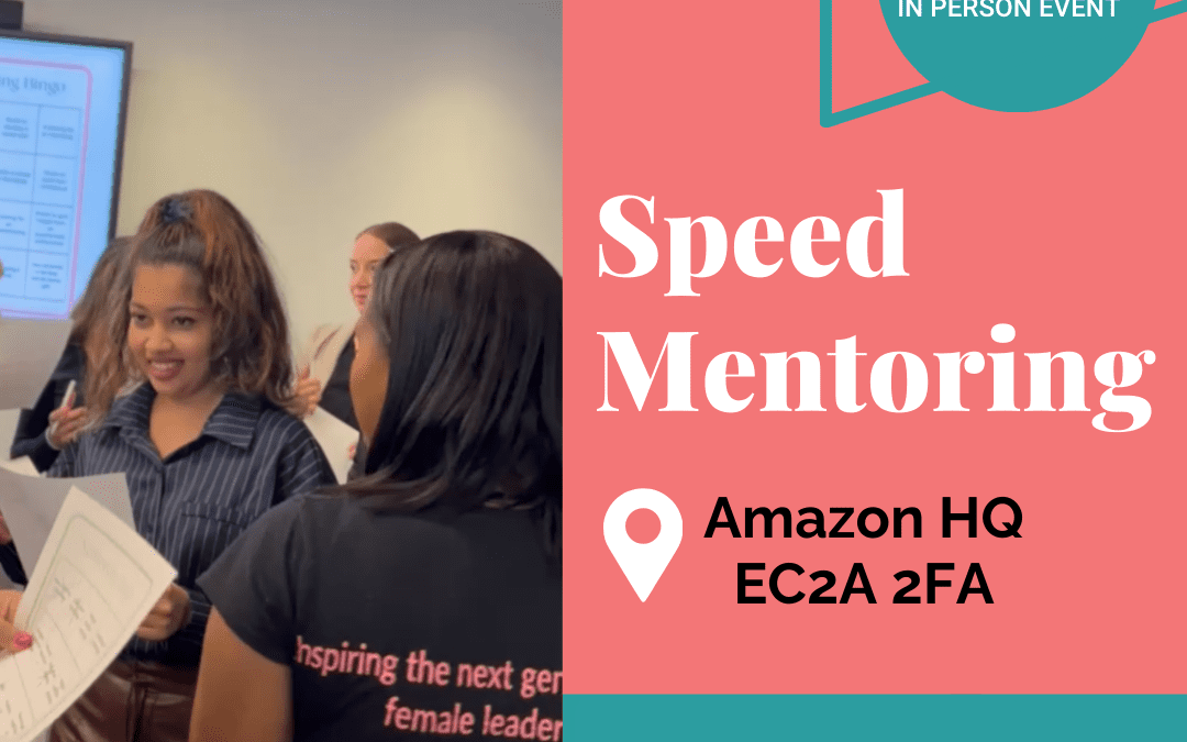 BelEve x Bloom Speed Mentoring Event in partnership with Amazon Ads