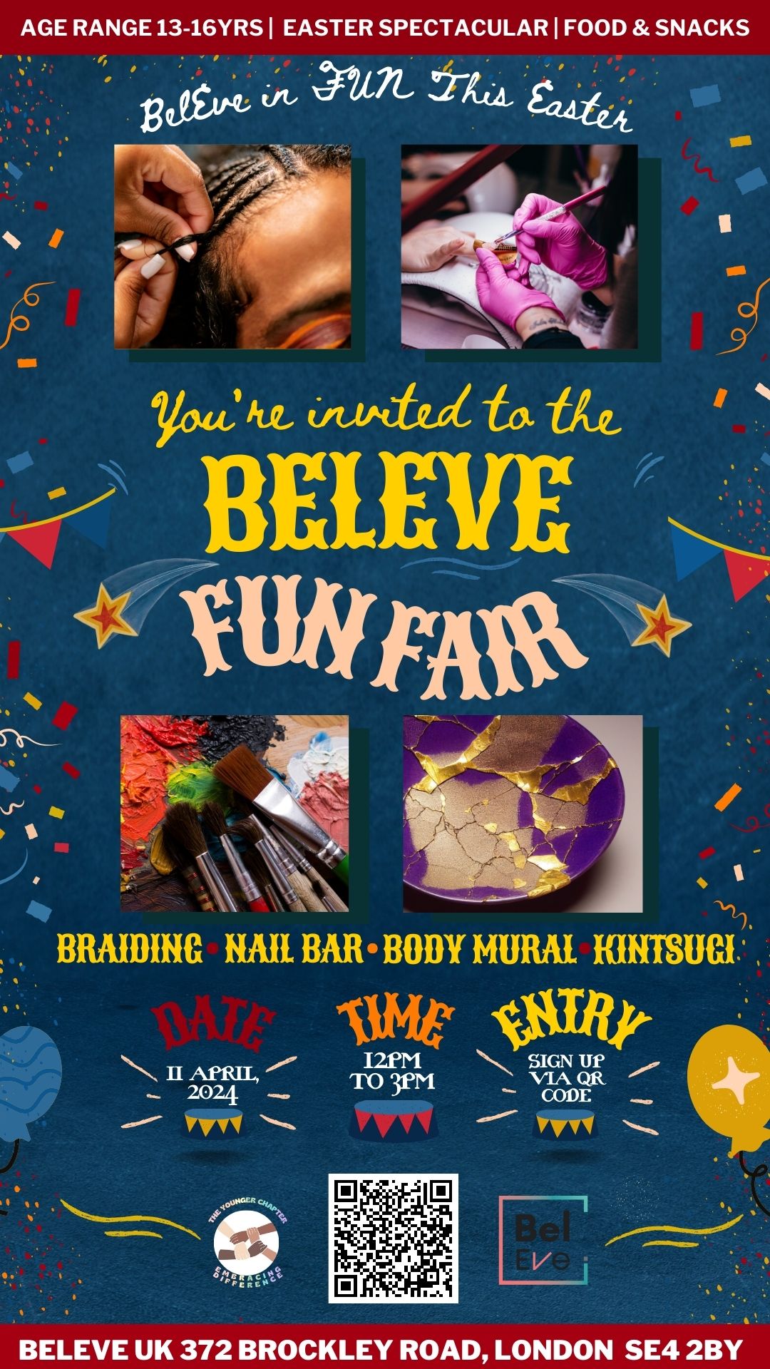 BelEve FunFair run by The Younger Chapter & LeadHerForum